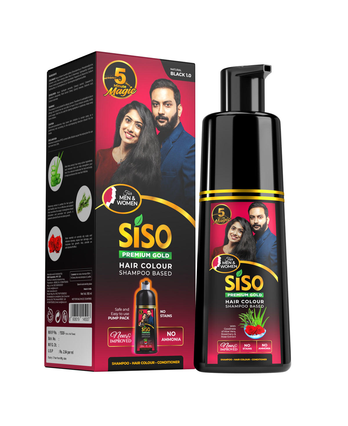 180ml hair color