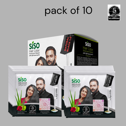 5 min Hair Color- pack of 10