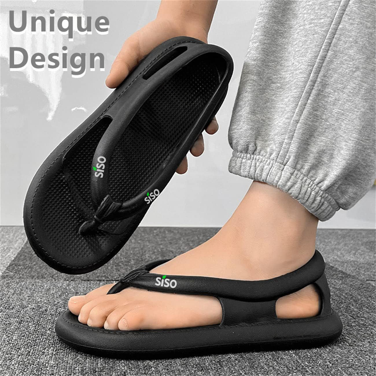 Siso Stylish Comfortable Sandals for Daily Outdoor Use