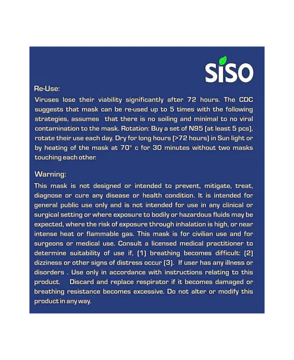 N95 FFP2 Face Mask - BIS/ISI Certified