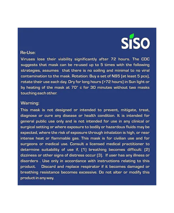 N95 FFP2 Face Mask - BIS/ISI Certified
